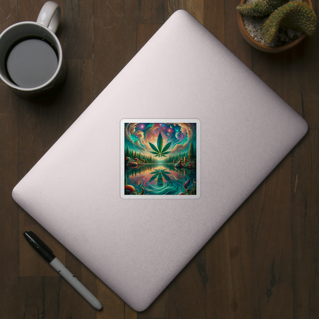 Enchanted Forest Cannabis Universe by Doming_Designs